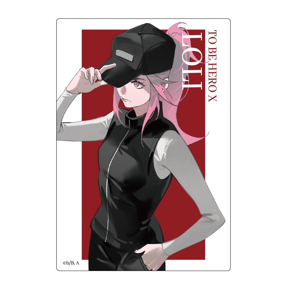 TO BE HERO X_ステッカー ロリ