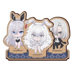 死亡遊戯で飯を食う。_木製キャラスタンド　ミニキャラ集合