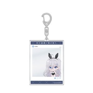 死亡遊戯で飯を食う。_SNS風アクリルカードキーホルダー　幽鬼