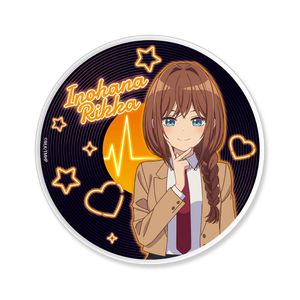 真夜中ハートチューン_レコード風アクリルコースター  井ノ華六花