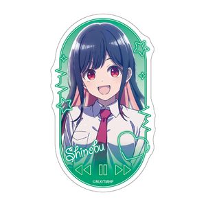 真夜中ハートチューン_ダイカットステッカー  雨月しのぶ