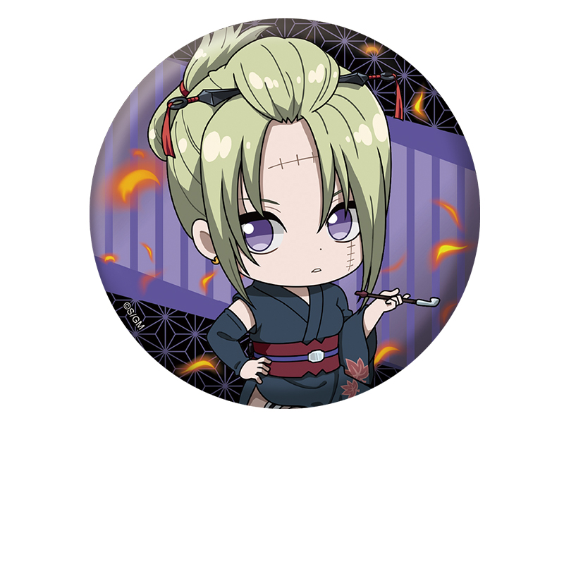 新劇場版 銀魂 -吉原大炎上-_ぺたん娘缶バッジ 月詠