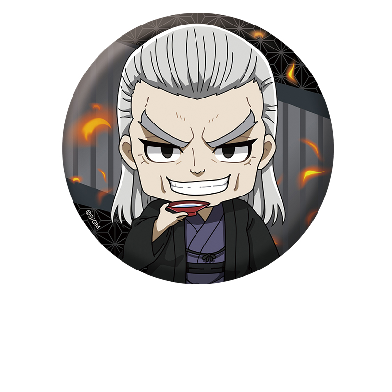 新劇場版 銀魂 -吉原大炎上-_ぺたん娘缶バッジ 鳳仙