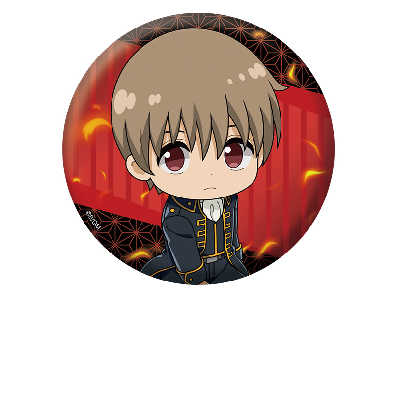 新劇場版 銀魂 -吉原大炎上-_ぺたん娘缶バッジ 沖田総悟