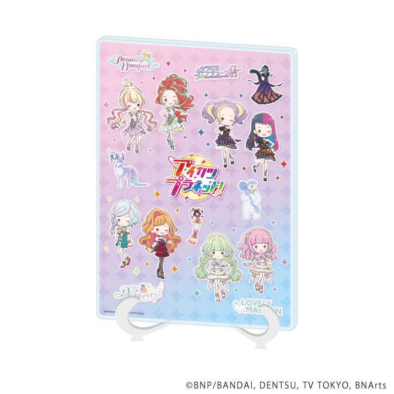 アイカツプラネット！_(A5サイズ)_アクリルアートボード01/ユニットver. 集合デザイン(グラフアートイラスト)