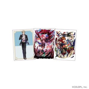 クイズRPG 魔法使いと黒猫のウィズ_L版ブロマイド3枚セット12/A(公式イラスト)