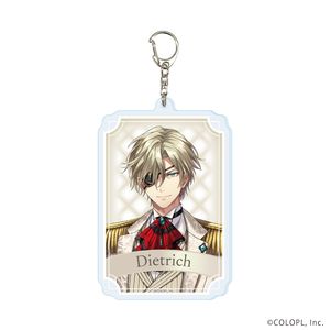 クイズRPG 魔法使いと黒猫のウィズ_デカアクリルキーホルダー02/ディートリヒ ホワイトデーver.(描き下ろしイラスト)
