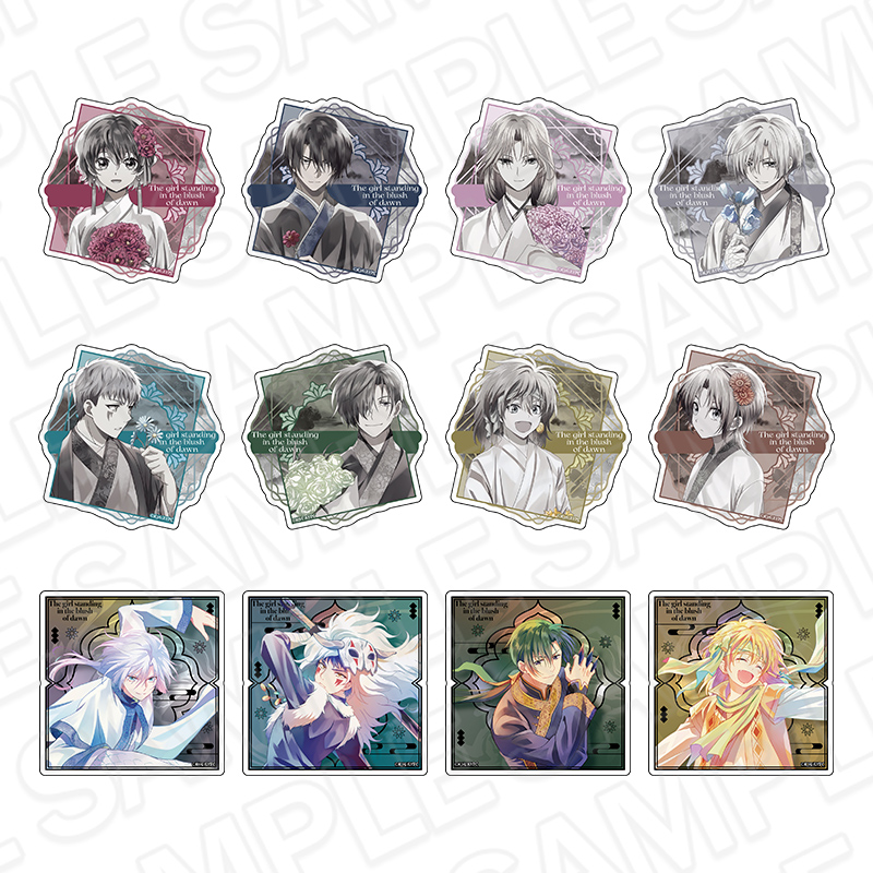 暁のヨナ_ダイカットステッカー(ランダム) PALE TONE series 2026 ver.