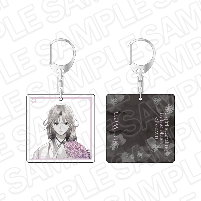 暁のヨナ_スライドキーホルダー PALE TONE series スウォン 2026 ver.