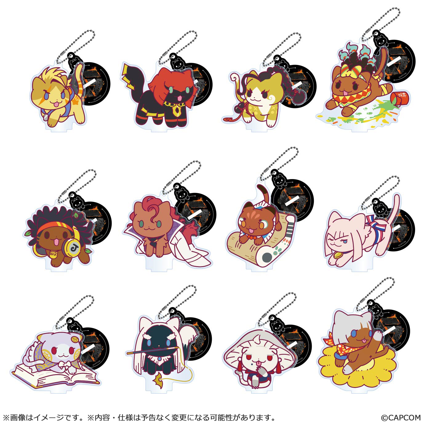 ストリートファイター6_NECO!アクリルスタンドキーホルダーコレクション 【OPP／12個入り】