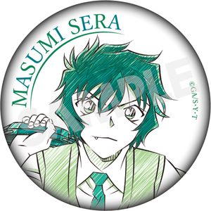 名探偵コナン_ペンシルアート 缶バッジコレクションVol.8 世良真純