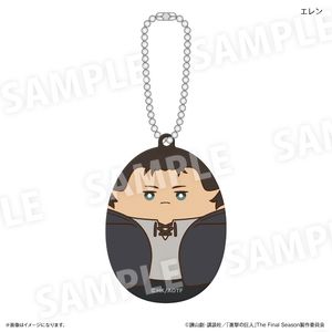 進撃の巨人_アクリルキーホルダー にぎにぎの楽園ver. エレン