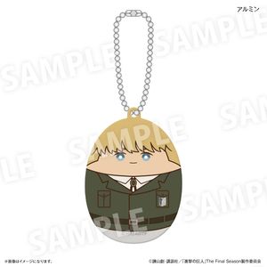 進撃の巨人_アクリルキーホルダー にぎにぎの楽園ver. アルミン