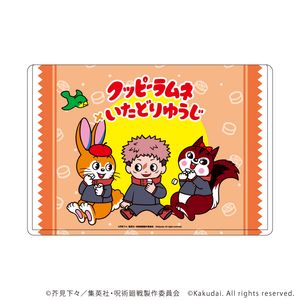 呪術廻戦×クッピーラムネ_キャラクリアケース01/虎杖悠仁(ミニキャライラスト)