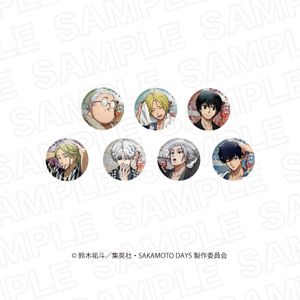 SAKAMOTO DAYS_ランダム缶バッジ　まつり湯ver.　【BOX／7個入り】