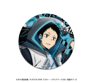 デュラララ!!×２_缶バッジセット アニマルサイバーver.竜ヶ峰帝人&紀田正臣