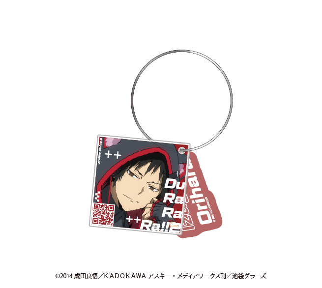 デュラララ!!×２_2連ワイヤーキーホルダー　アニマルサイバーver.折原臨也