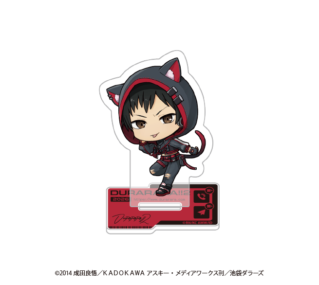 デュラララ!! タワレコ アニマルサバイバー アクスタ 缶バッジ カード・静雄 デュラララ タワレコ アニマルサバイバー アクスタ 缶バッジ 特典