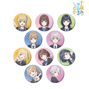 千歳くんはラムネ瓶のなか_トレーディング缶バッジ(単位/コンプリートBOX/10パック入り)