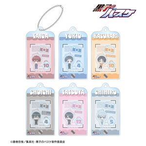 黒子のバスケ_トレーディング ちびキャラ スナップショットver. パーツ付きフレームアクリルチャーム ver.B(単位/コンプリートBOX/6パック入り)