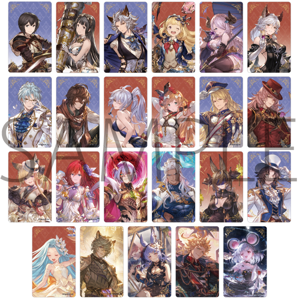 グランブルーファンタジー_メモリアルクリアシートコレクション／Vol.1　【BOX／12パック入り】