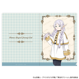 葬送のフリーレン_クリアファイル フリーレン（三つ編み）