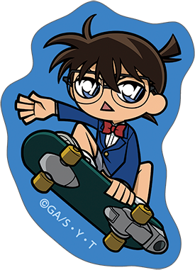 名探偵コナン_ミニキャラステッカー／江戸川コナン