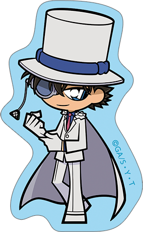 名探偵コナン_ミニキャラステッカー／怪盗キッド