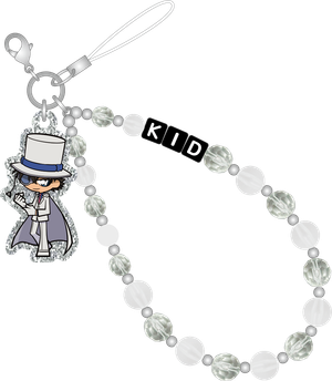 名探偵コナン_放課後メイツ　ビーズストラップ／怪盗キッド