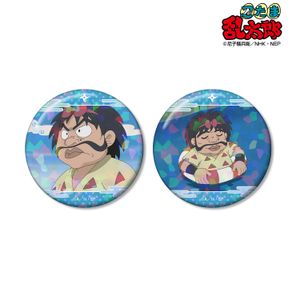 忍たま乱太郎_兵庫第三協栄丸 場面写ホログラム缶バッジ2個セット
