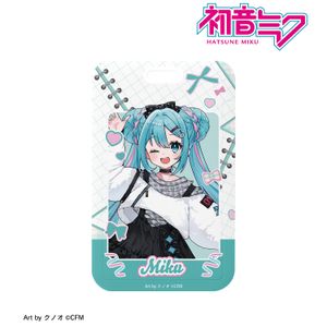 初音ミク_描き下ろし 初音ミク 私服ver. Art by クノオ フォトカードホルダー