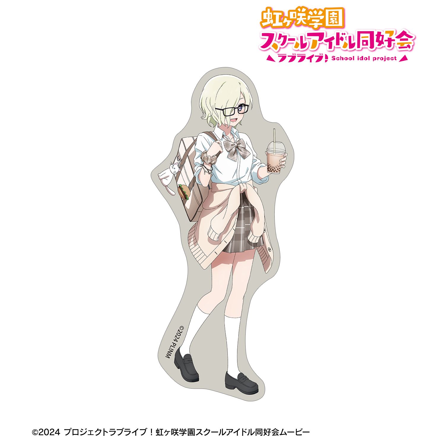 ラブライブ！虹ヶ咲学園スクールアイドル同好会_描き下ろし ミア・テイラー ギャル制服ver. ダイカットステッカー