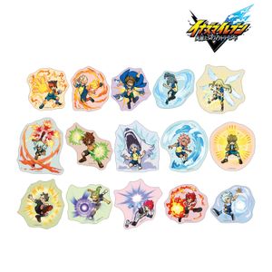 イナズマイレブン 英雄たちのヴィクトリーロード_イナズマイレブン 英雄たちのヴィクトリーロード 必殺技ver. トレーディングダイカットステッカー(単位/コンプリートBOX／15パック入り)