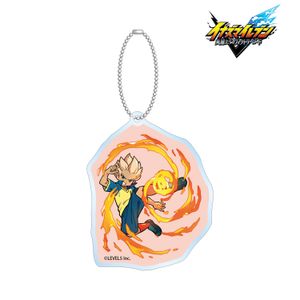 イナズマイレブン 英雄たちのヴィクトリーロード_イナズマイレブン 英雄たちのヴィクトリーロード 豪炎寺修也 必殺技ver. BIGアクリルキーホルダー