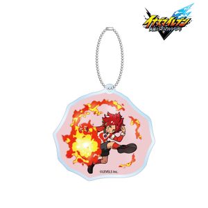 イナズマイレブン 英雄たちのヴィクトリーロード_イナズマイレブン 英雄たちのヴィクトリーロード バーン 必殺技ver. BIGアクリルキーホルダー
