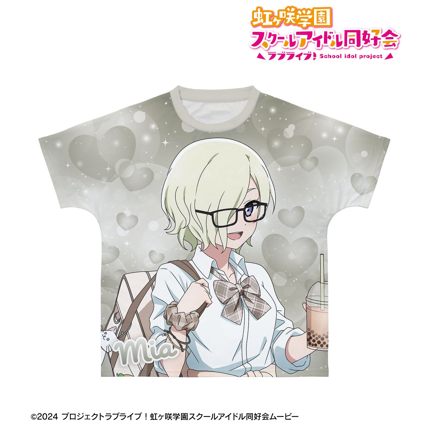 ラブライブ！虹ヶ咲学園スクールアイドル同好会_(サイズ/XXXL)_描き下ろし ミア・テイラー ギャル制服ver. フルグラフィックTシャツユニセックス