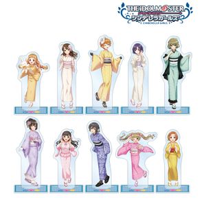 アイドルマスター シンデレラガールズ_描き下ろし レース着物ver. トレーディングアクリルスタンド(単位/コンプリートBOX)【BOX/10パック入り】