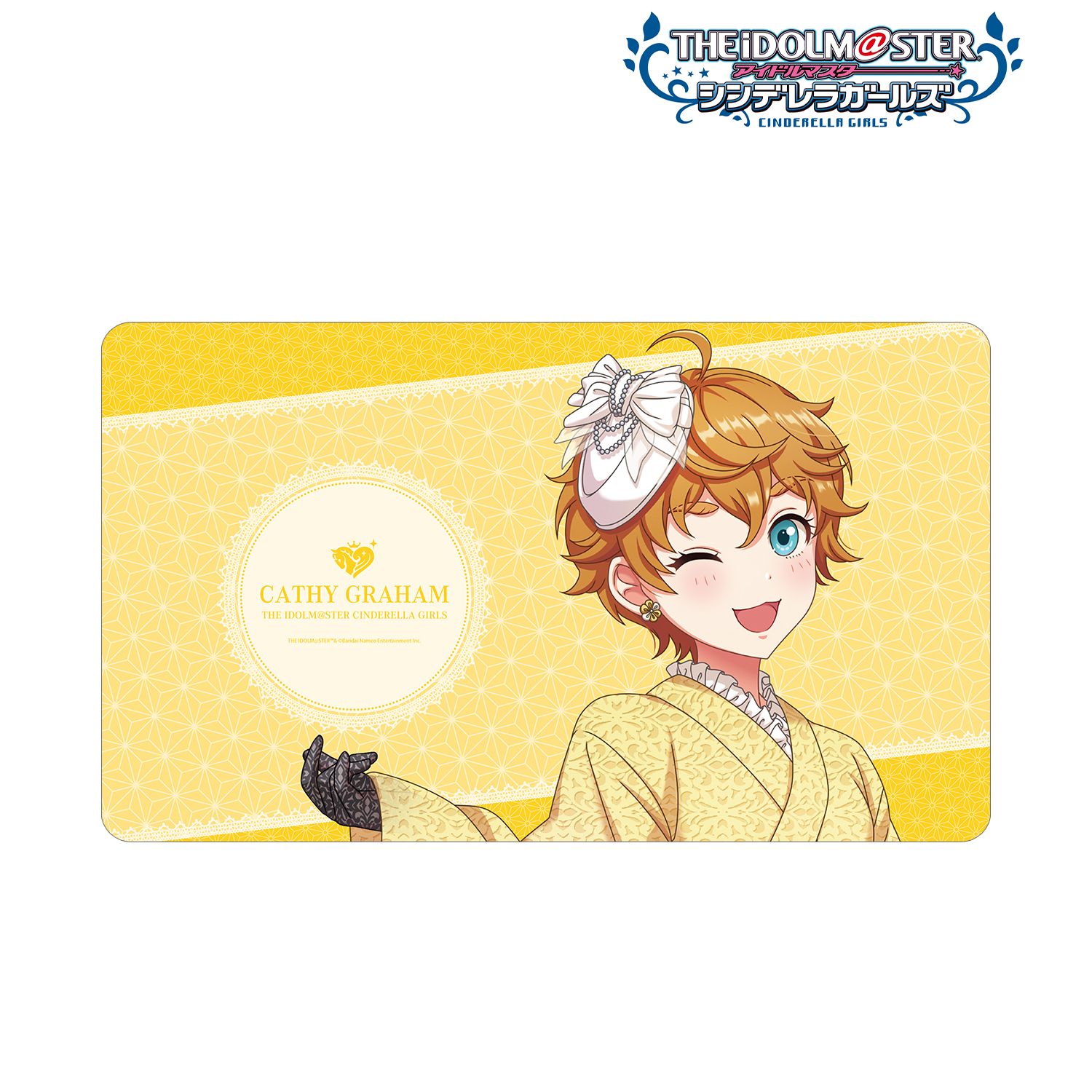 アイドルマスター シンデレラガールズ_描き下ろし キャシー・グラハム レース着物ver. マルチデスクマット