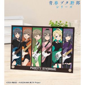 青春ブタ野郎シリーズ_描き下ろし 集合 ギター演奏ver. A5アクリルパネル