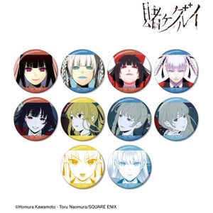 賭ケグルイ_トレーディンググリッター缶バッジ(単位/コンプリートBOX)【BOX/10パック入り】