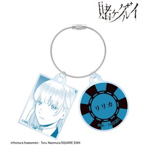 賭ケグルイ_桃喰リリカ 2連ワイヤーアクリルキーホルダー