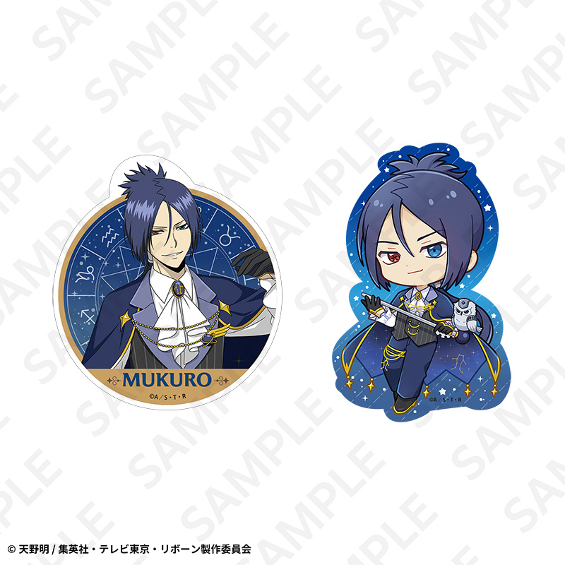 家庭教師ヒットマンREBORN!_ステッカーセット(2枚入) 星座Ver. 六道骸