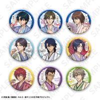 新テニスの王子様_トレーディングホログラム缶バッジ【BOX／9個入り