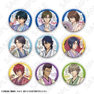 新テニスの王子様_トレーディングホログラム缶バッジ【BOX／9個入り】