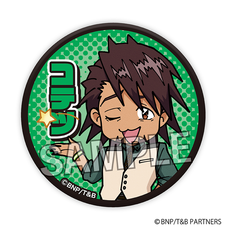 TIGER & BUNNY_DOTABATA！缶バッジ　鏑木・T・虎徹