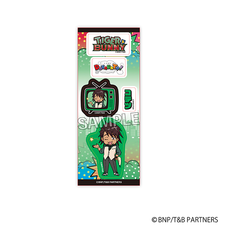 TIGER & BUNNY_DOTABATA！ステッカー　鏑木・T・虎徹