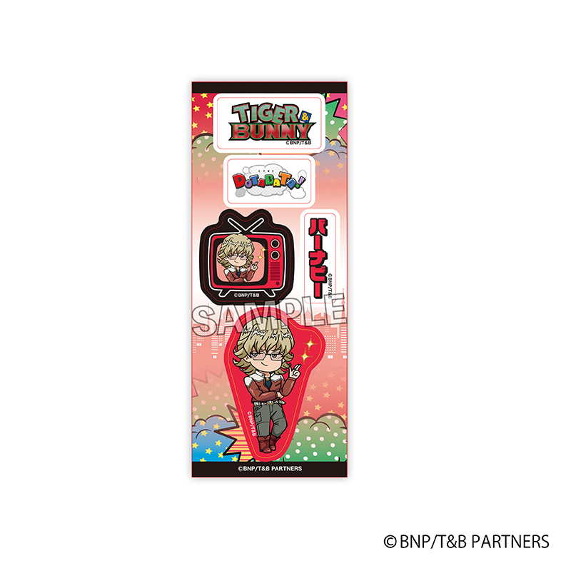 TIGER & BUNNY_DOTABATA！ステッカー　バーナビー・ブルックス Jr.