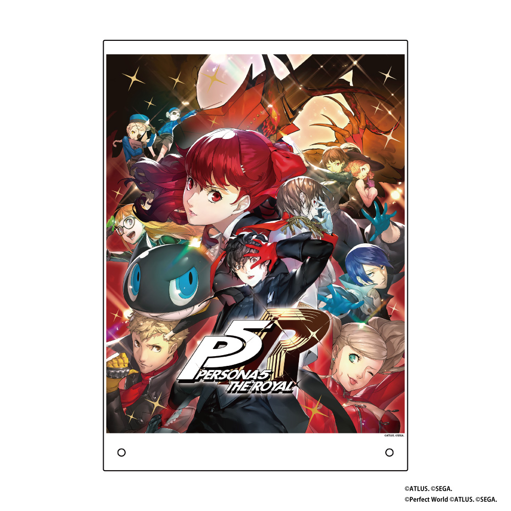 ペルソナ5 ザ・ロイヤル ＆ ペルソナ５：The Phantom X_箔押しアクリルパネル【P5R】