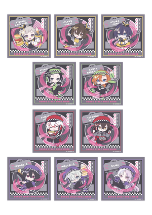 文豪ストレイドッグス_ホログラムぺたコレクション／ぱすてるぽっぷ　【BOX／10パック入り】