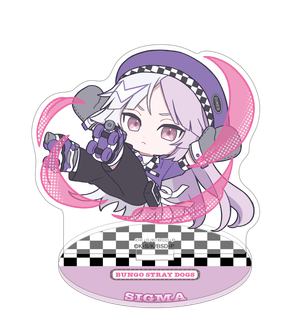 文豪ストレイドッグス_ミニアクリルスタンド／シグマ　ぱすてるぽっぷ